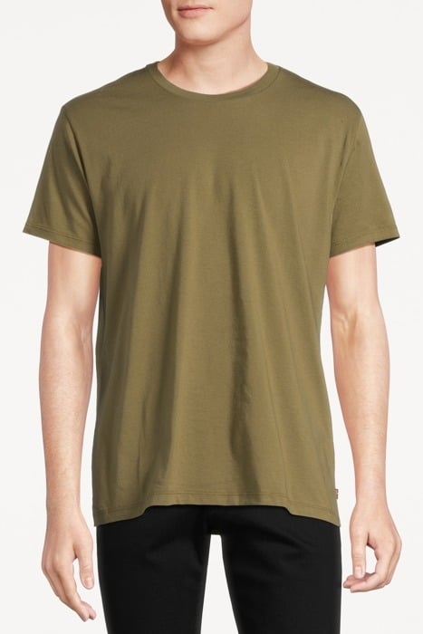 JEANS BASIC T-SHIRT GREEN 1