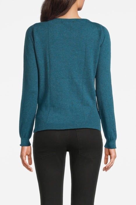 PULLOVER LONG SLEEVES 21001799 DEEP TEAL 2