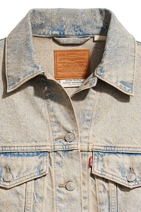 90S DENIM JACKET KHAKI 6