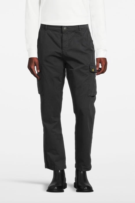 MAIN ROAD CARGO TROUSERS JET BLACK 1