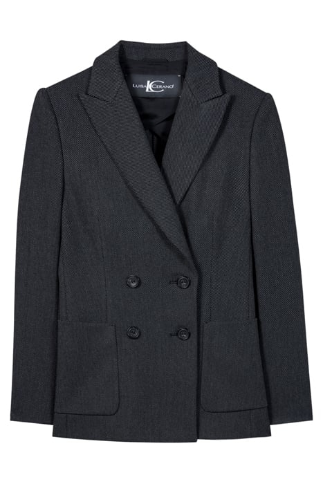 GABARDINE BLAZER ANTHRACITE 3