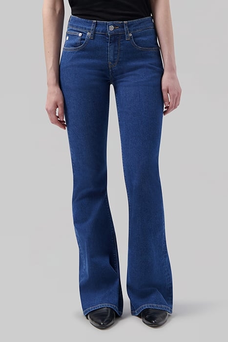 FIONA FLARED - STONE INDIGO 1