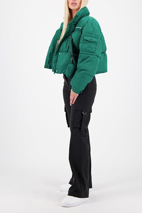 INITIAL BELT JACKET GREEN 4