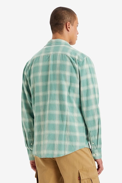 SUNSET CASUAL SHIRT GREEN 2