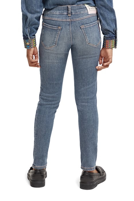 GIRLS MILOU SKINNY JEANS – ELECTRIC BLUE 2