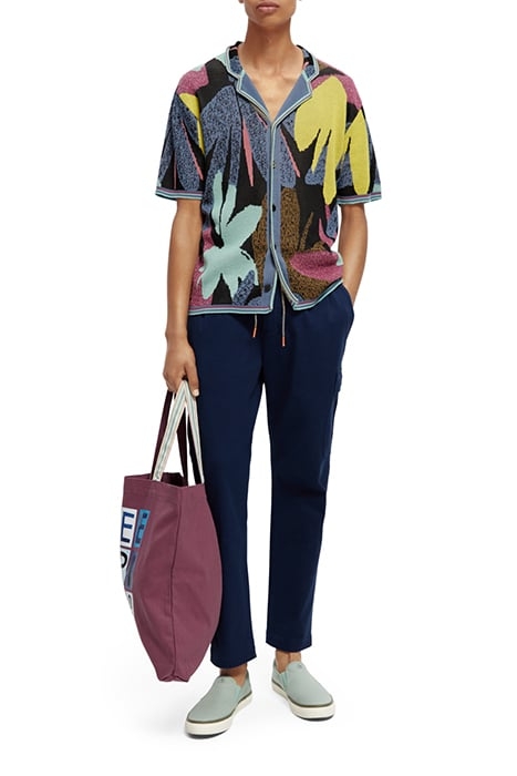 FAVE - REGULAR TAPERED-FIT CARGO JOGGER MARINE 3