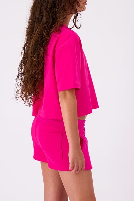 GRL CROPPED TEE PINK 2