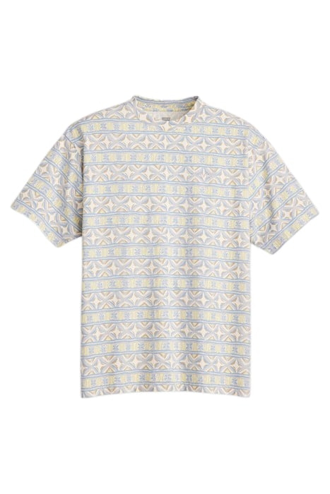 RED PRINTED T-SHIRT BLUE 3