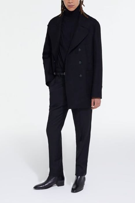 CABAN MI LONG MULTI POCHES BLACK 3