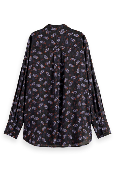 ALL OVER PRINTED RELAXED FIT SHIRT FOLK FLORAL 5