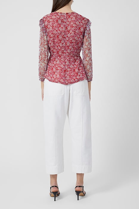 CALA FLORAL V NECK TOP MISC. 2