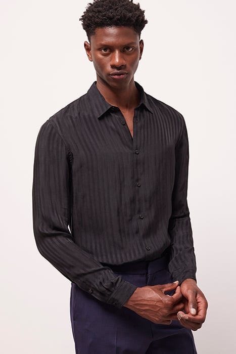 CHEMISE MANCHES LONGUES BLACK 1