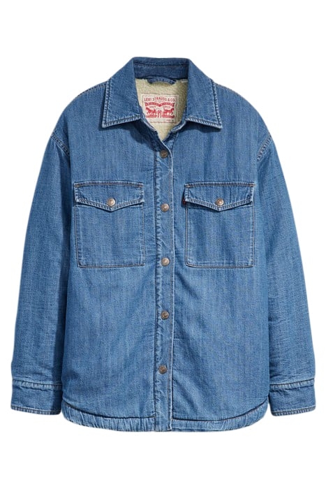 LOLA DENIM SHACKET IN BLUE 3