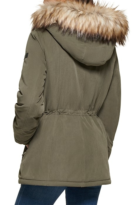 ZIPFRT W/BIB ANORAK OLIVE 2