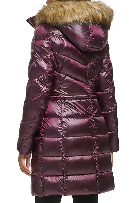 ZPFRT WAISTED DOWN DEEP PLUM 2