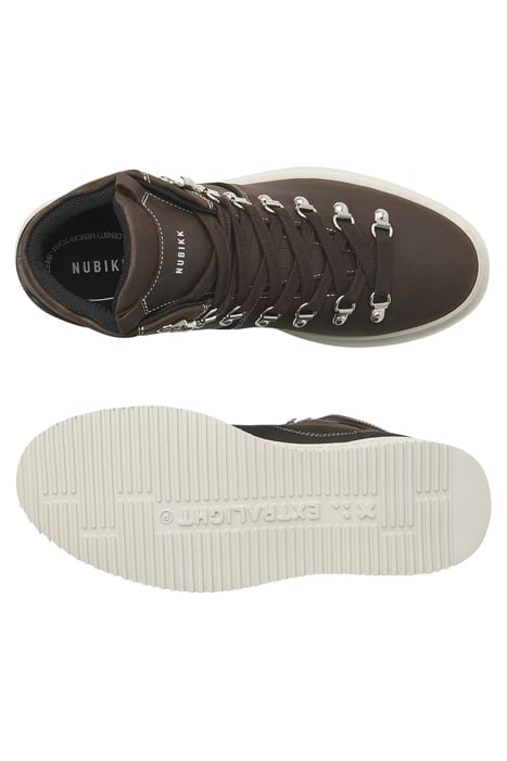 JONAH AZTEC DK BROWN LEATHER 3