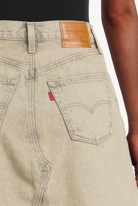 HR DENIM SKIRT BEIGE 4