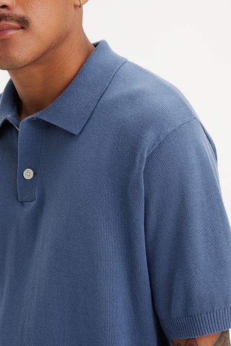 SWEATER POLO SHIRT BLUE 5