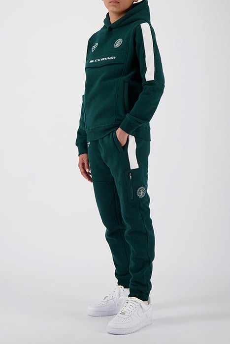 ANORAK STRIPE HOODIE PINE GREEN 3