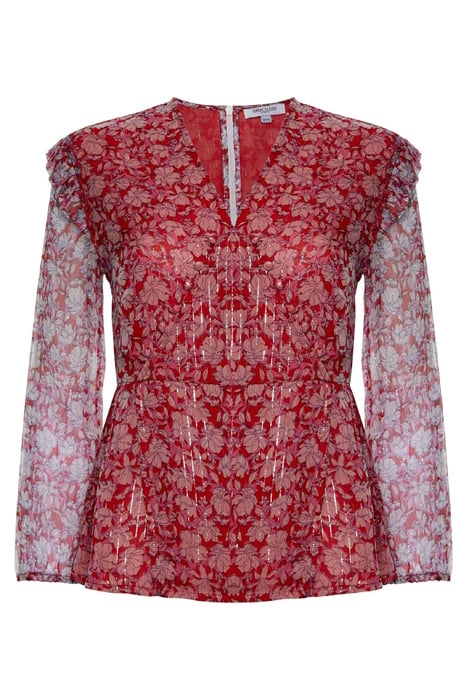 CALA FLORAL V NECK TOP MISC. 3