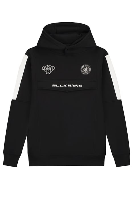 ANORAK STRIPE HOODIE BLACK 3