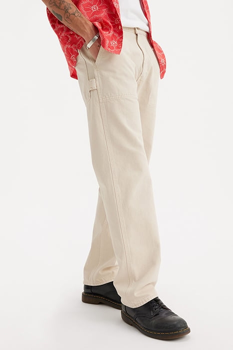 555 RELAXED JEANS BEIGE 6