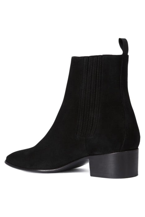 BOTTINES CHELSEA EN DAIM BLACK 3