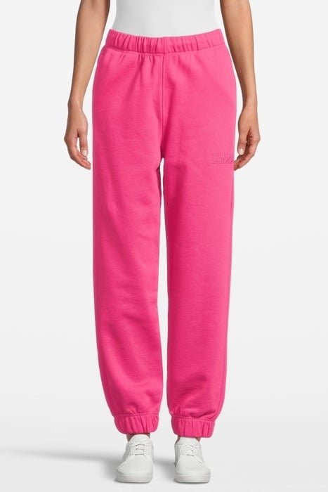 ELASTICATED PANTS SHOCKING PINK 1