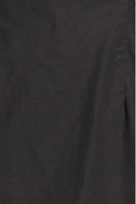 COTTON POPLIN OPEN BACK MINI DRESS BLACK 5