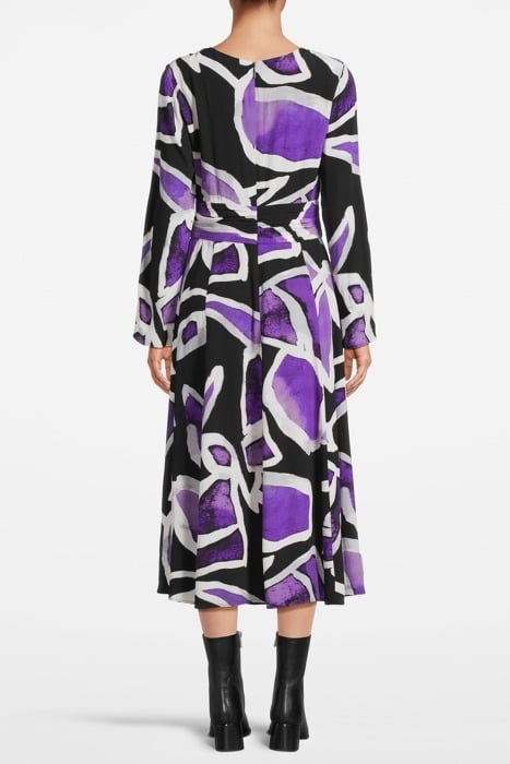 COMMA DRESSES GREY/BLACK 2