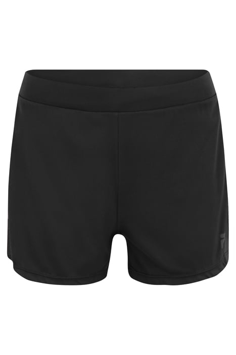 RACALE RUNNING SHORTS WITH INNER TIGHTS BLACK 4