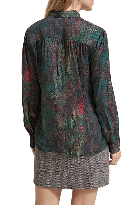 SHIRT WITH TIE NECK SNAKE 2