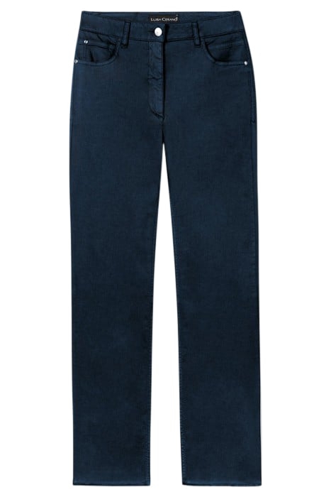 BABYFLARE COLOUR DENIM PETROL BLUE 3