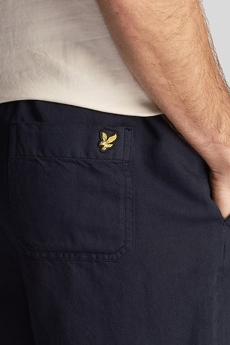 COTTON LINEN SHORT DARK NAVY 4