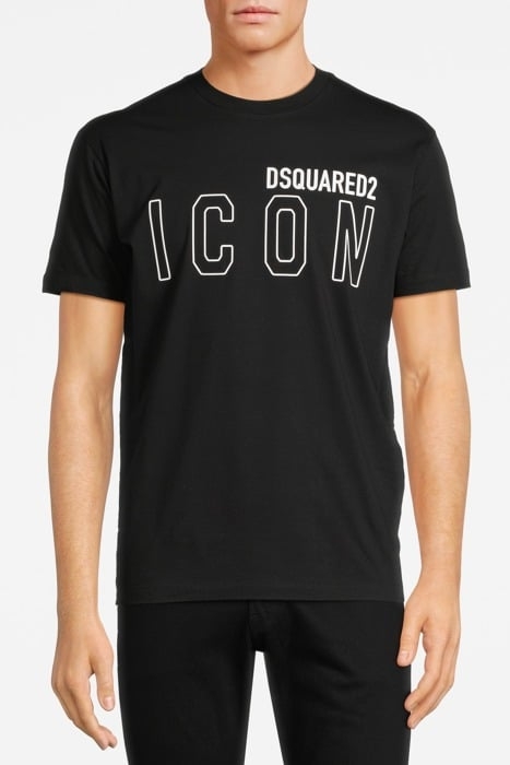 T-SHIRT ICON BLACK 1