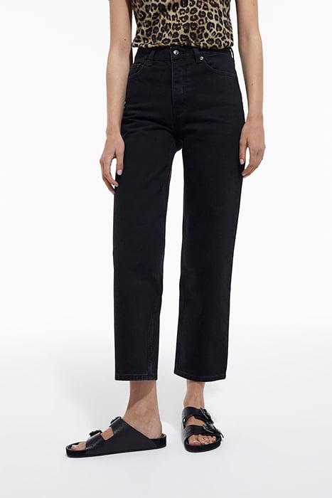 JEAN DROIT NOIR DELAVE BLACK WASHED 1