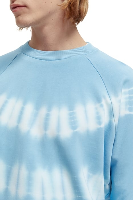 TIE-DYE ARTWORK RELAXED-FIT SWEATSHIRT SKY 6