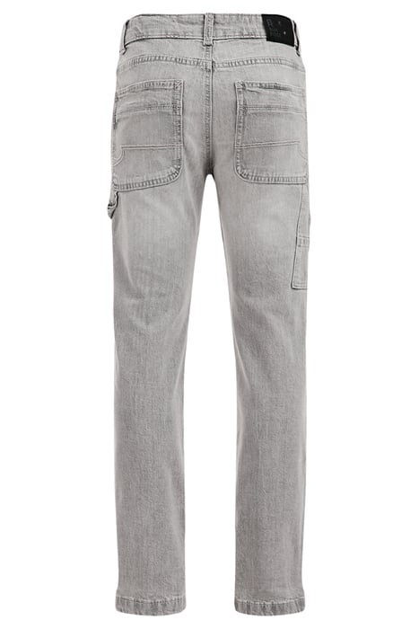 5-POCKET MID WAIST LIGHT GREY 4