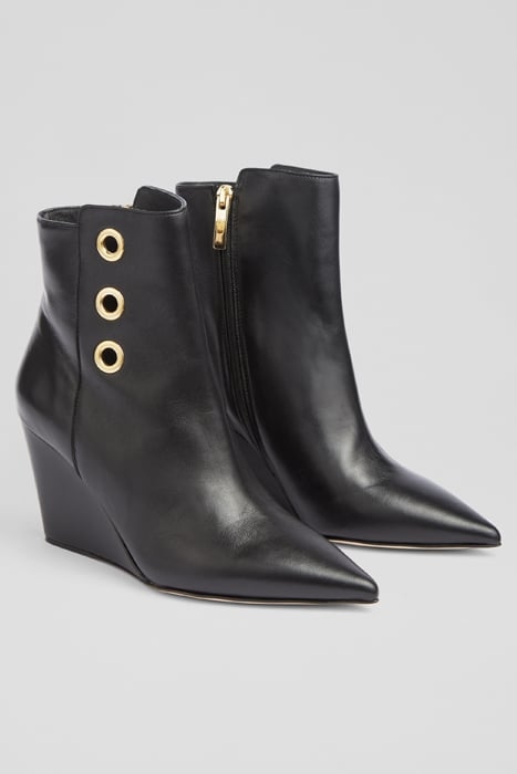 AB BRIE WEDGE BOOT BLACK 2