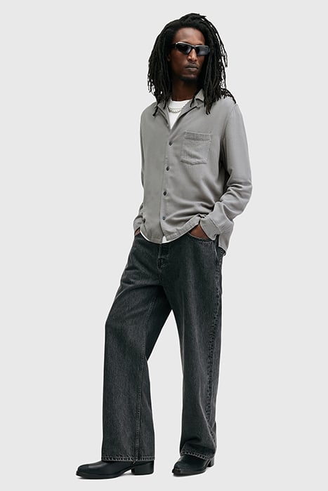 CUDI LS SHIRT RADIO GREY 5