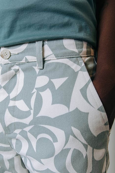 DEX SWIRL CHINO PANTS GREY BLUE 4