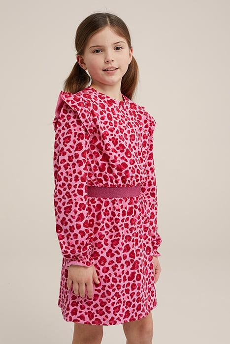 DRESS MID LENGTH PINK 1