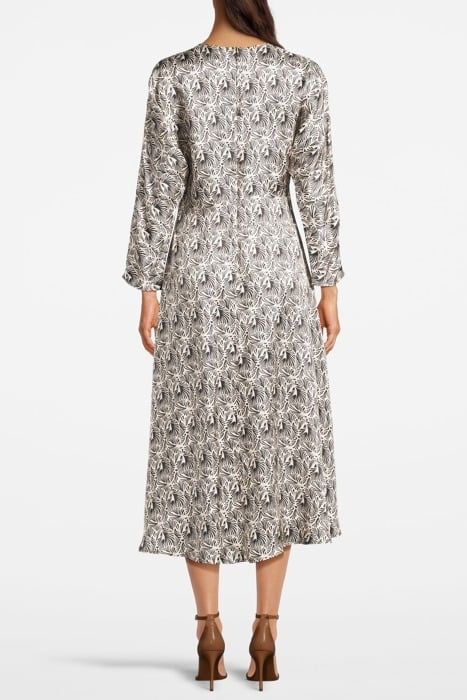 LEAF PRINT DRESS MULTI 2