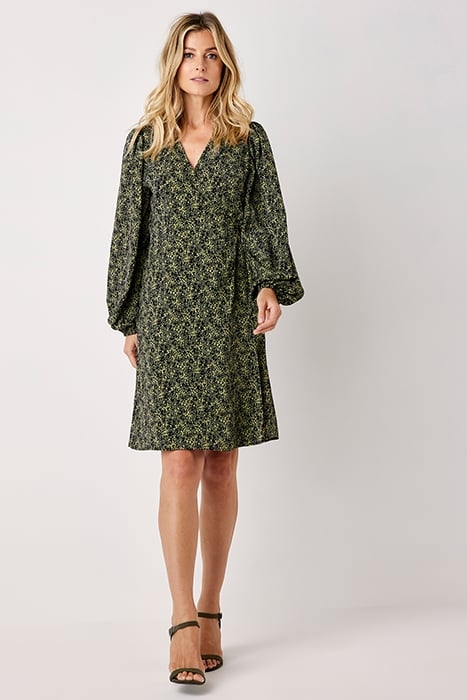 POLY SILK PRINT GREENS 1