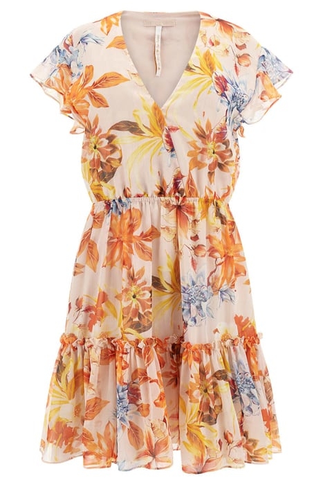 ROSA DRESS SUNSET GARDEN 4