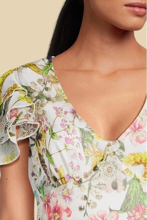 BOTANICAL DRESS GARDEN PRINT 4