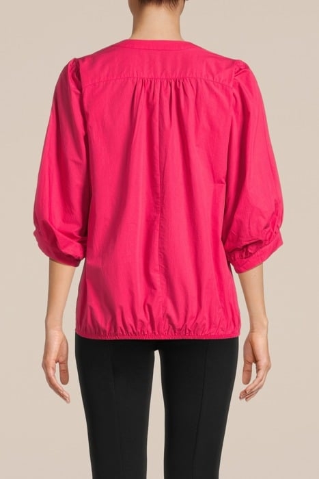 TOP PUFFY SLEEVES COTTON REDS 2