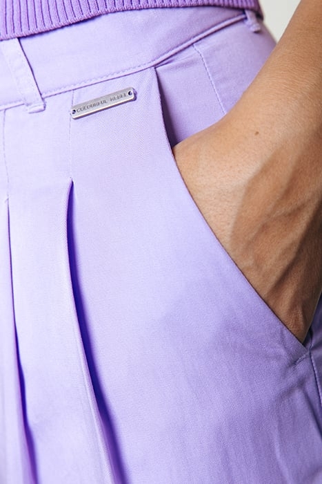 WENDE UNI LOW WAIST PANTS PASTEL LILAC 4