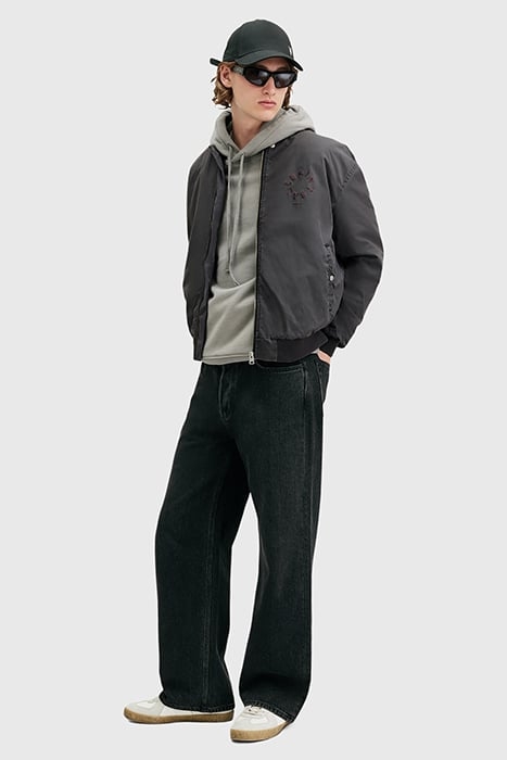 TIERRA PADDED BOMBER CARTER GREY 5