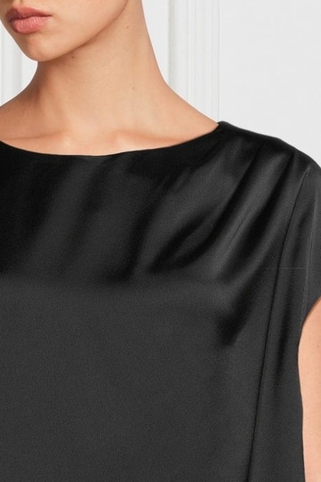 MARCIANO BY GUESS GRACE TOP JET BLACK BLOUSE 4
